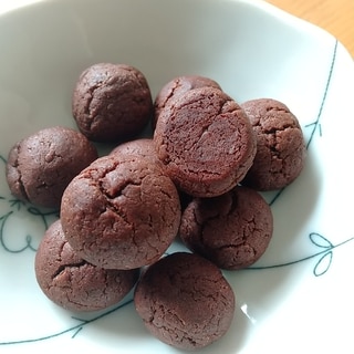 ココアで作ったチョコクッキー